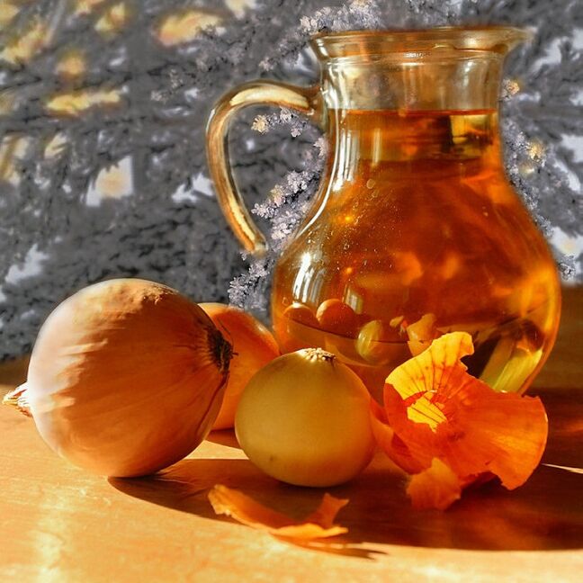 Parazitlerden kurtulmak için soğan infüzyonu